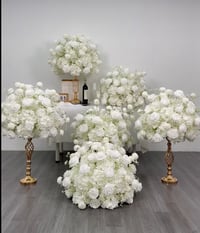 White Rose Centrepieces 