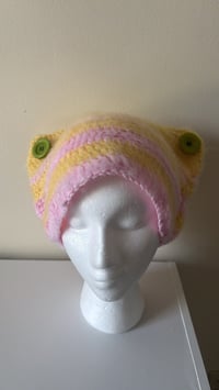Image 1 of pink belly beanie