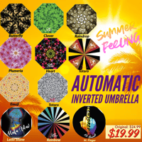 Image 1 of Automatic Inverted Umbrella 