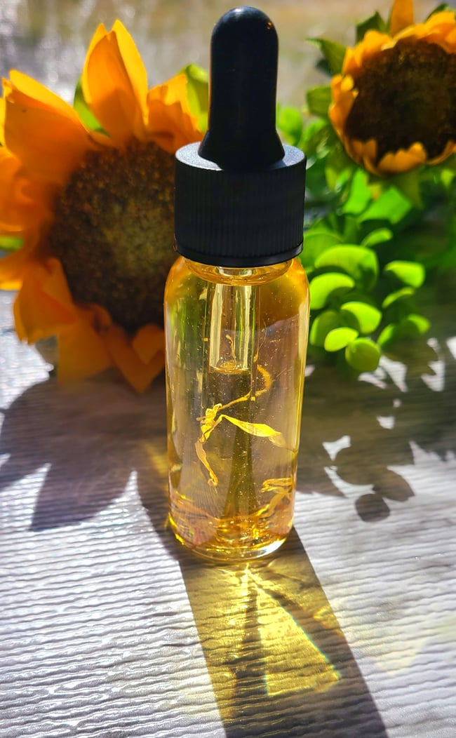 Wildflower Wishes Botanical Body Oil 1oz Bottle