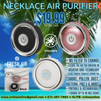 Image 1 of Necklace Air Purifier 