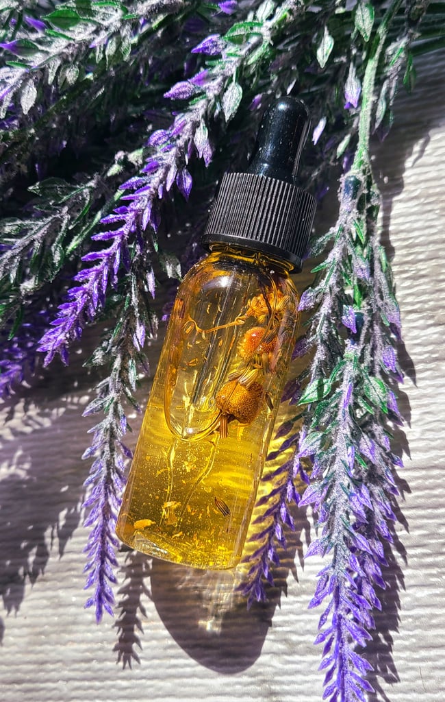 Lavender Chamomile Botanical Body Oil 1oz Bottle