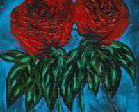 Image 3 of 'Cosmopolitan' - Acrylic on Canvas Panel, 5x7 Framed