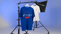 Image 5 of TEE-SHIRT - AURORE BLUE - FALS 