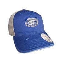 Image 4 of  Top Of The World Florida Gators Hat Cap Womans Adjustable Distressed Blue New