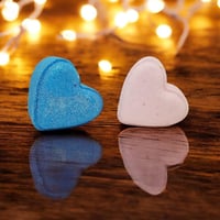 Bath Bomb, Bathbombs for her or him, kids, heart fizzy, gift, basket stuffers, Baby Bridal Shower...