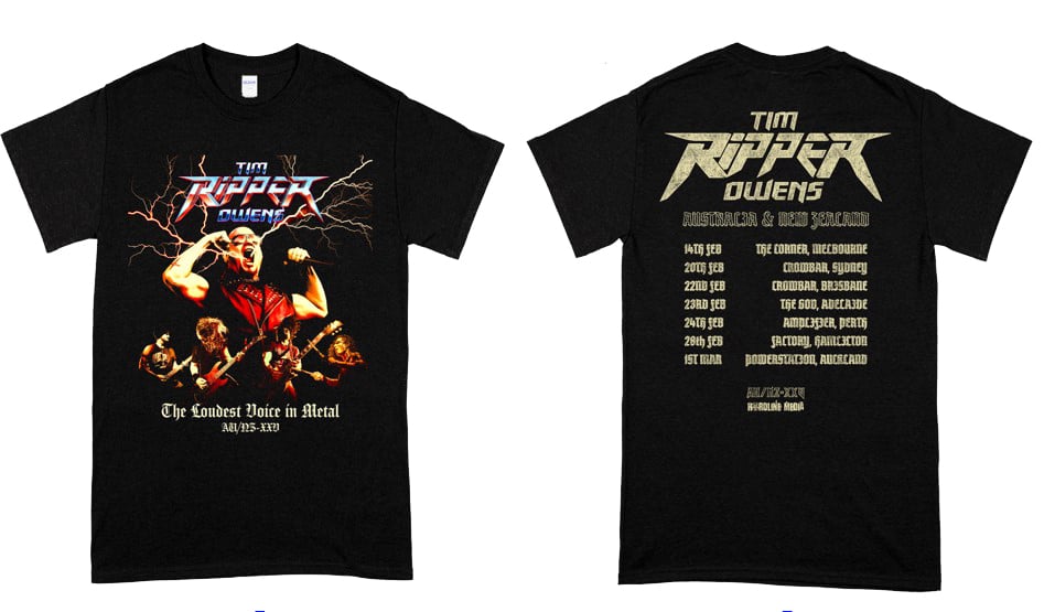 Image of RIPPER OWENS - Aussie Tour Shirt