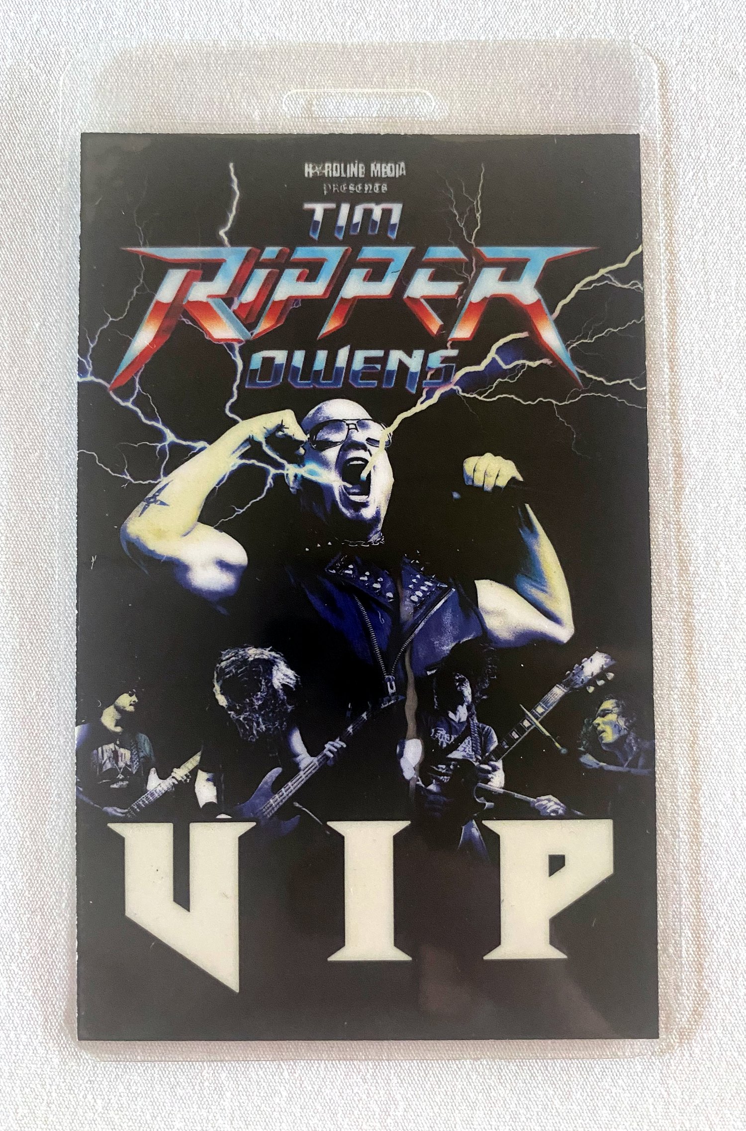 Image of RIPPER OWENS - AUSTRALIA TOUR 2025 - VIP LAMINATE -