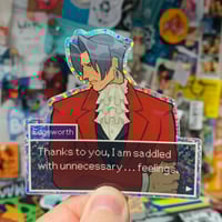 Image 1 of "UNNECESSARY FEELINGS" Sticker
