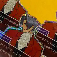 Image 2 of "UNNECESSARY FEELINGS" Sticker