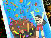 Image 2 of Big Surprise - Original Collage