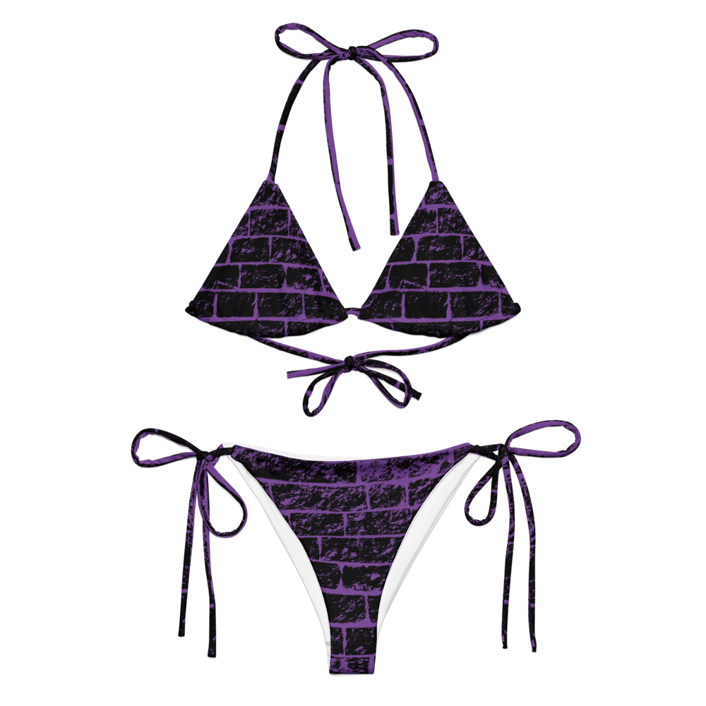 Brick string bikini