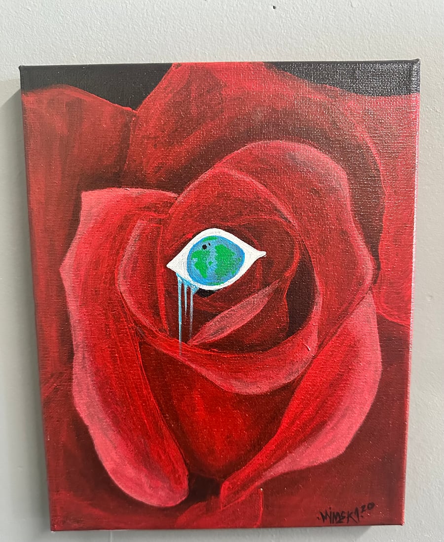 Image of “Blue eye Rose” by Mimekone 