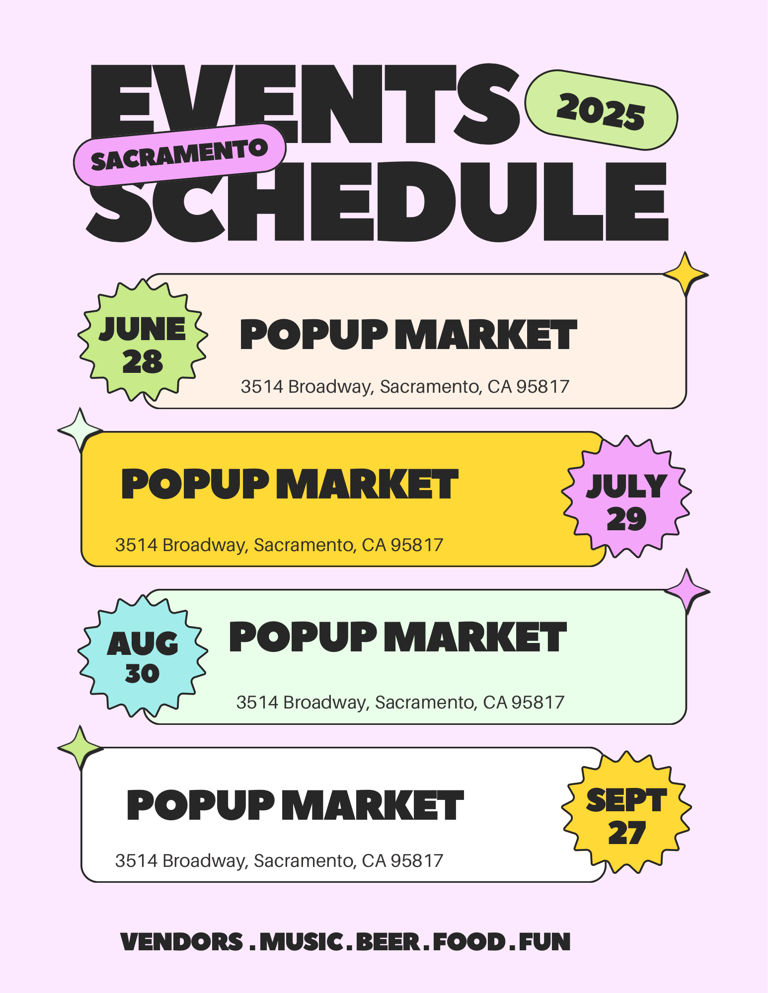 Vendor Slot - Sacramento