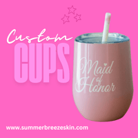 Custom Cups/ Tumblers / snow globes and more