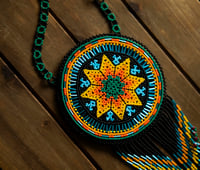 Image 11 of Ceremonial Beaded Medallion (XL) 