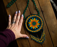 Image 13 of Ceremonial Beaded Medallion (XL) 