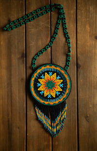 Image 8 of Ceremonial Beaded Medallion (XL) 