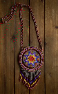 Image 7 of Ceremonial Beaded Medallion (XL) 