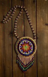 Image 9 of Ceremonial Beaded Medallion (XL) 
