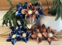 Image 1 of Memory Flowers custom created from beautiful soft flannelette shirts