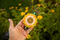 Image 9 of Sunflower big hair barrettes 