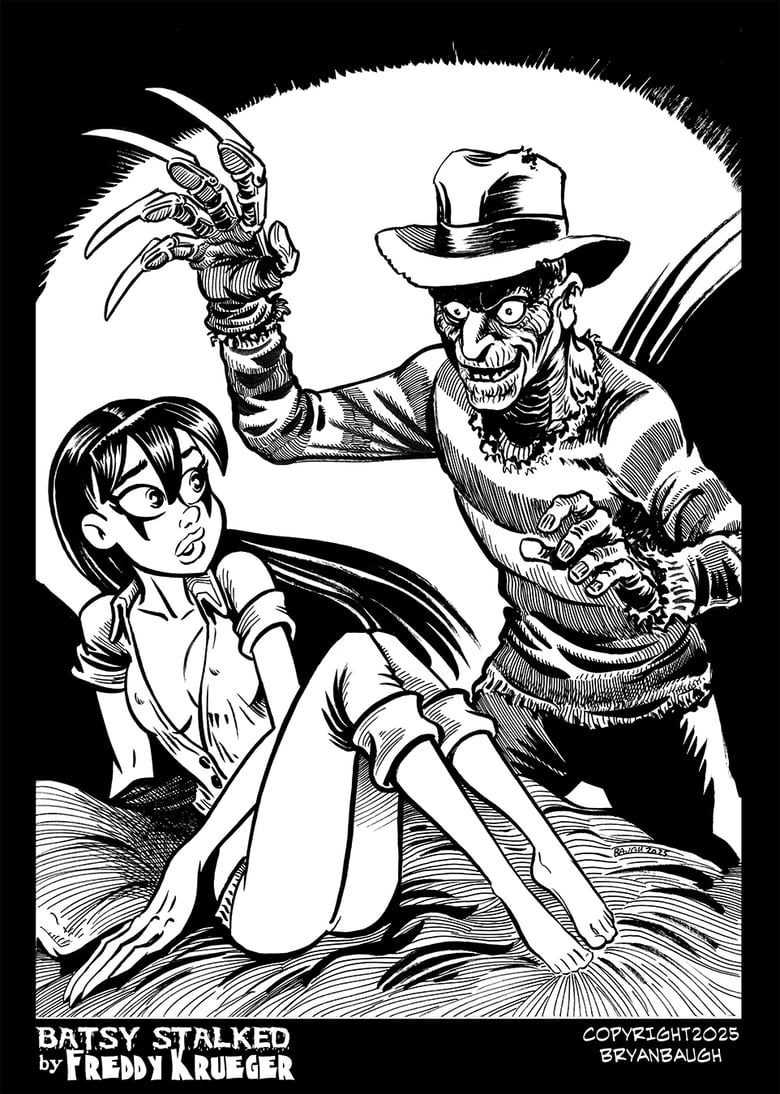 Image of BATSY Stalked by FREDDY KRUEGER