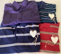 Image 2 of Memory Flowers custom created from a beautiful shirt and polo shirts