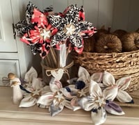 Image 1 of Memory Flowers custom created from a beautiful blouses