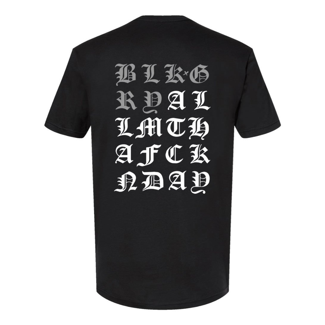 BLACKLETTER BLKxGRY Tee