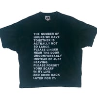 please linger tee (dark green)