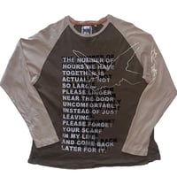 Image 1 of please linger, long sleeve