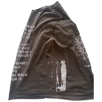 Image 3 of please linger tee (brown)