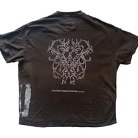 Image 2 of please linger tee (brown)