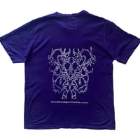 Image 2 of please linger tee (purple)