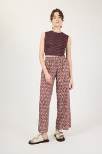 Image 1 of PANTALONE PERÙ ORIENT MARRONE