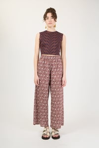 Image 2 of PANTALONE PERÙ ORIENT MARRONE