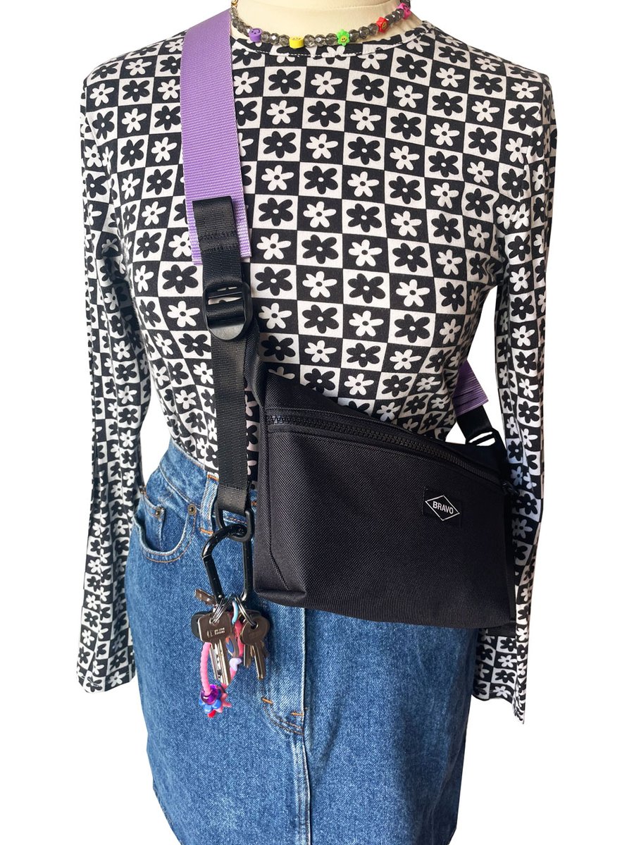 Image of New bag / noir et bleu royal