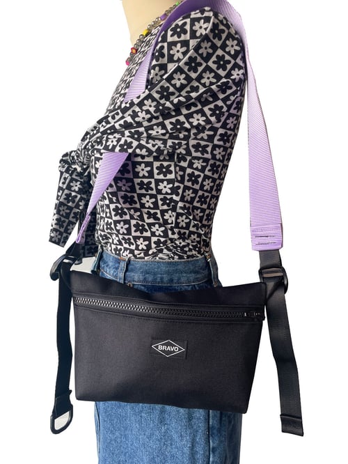 Image of New bag / noir et bleu royal