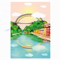 Image 1 of A4 BRISTOL RAINBOW 