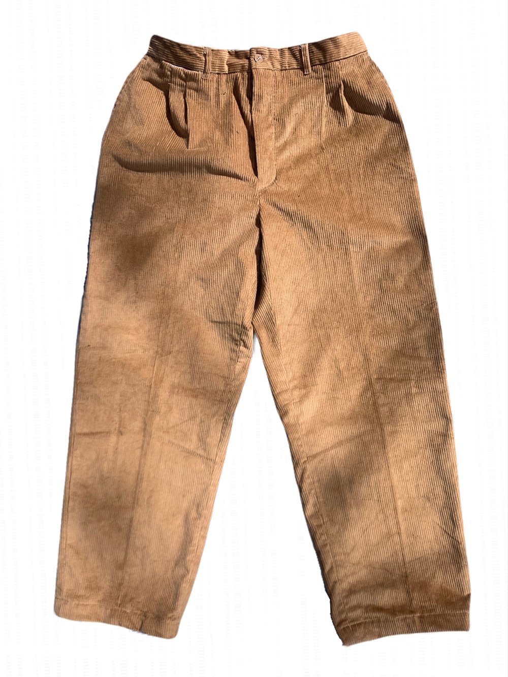 Corduroy beige square shape ☑️ 