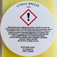 Image 2 of CITRUS BREEZE Wax Melt Snap Bar Home Fragrance Scented Wax