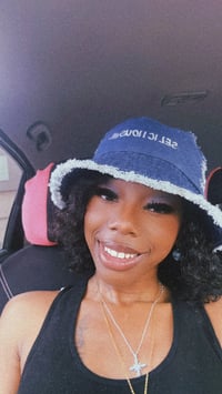 Image 1 of SELICIIOUS Edition Dark Blue Jean Hat☁️