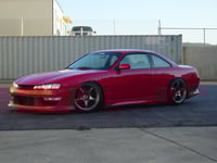 Image 2 of S14 Vertex Style Aero Kit FRP