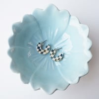 Image 4 of *NEW* Sky Checker Super Mini Hoop Earrings