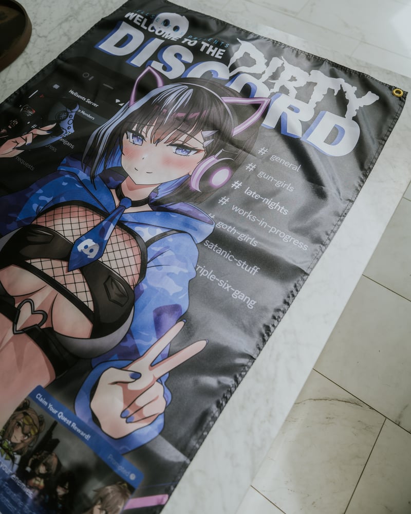 Image of The Dirty Discord Flag