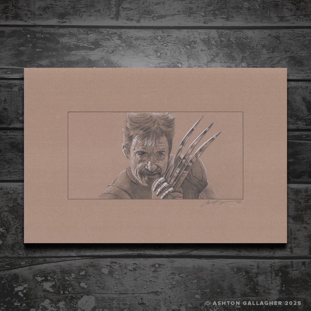 Image of WOLVERINE ALT DRAWING STUDY