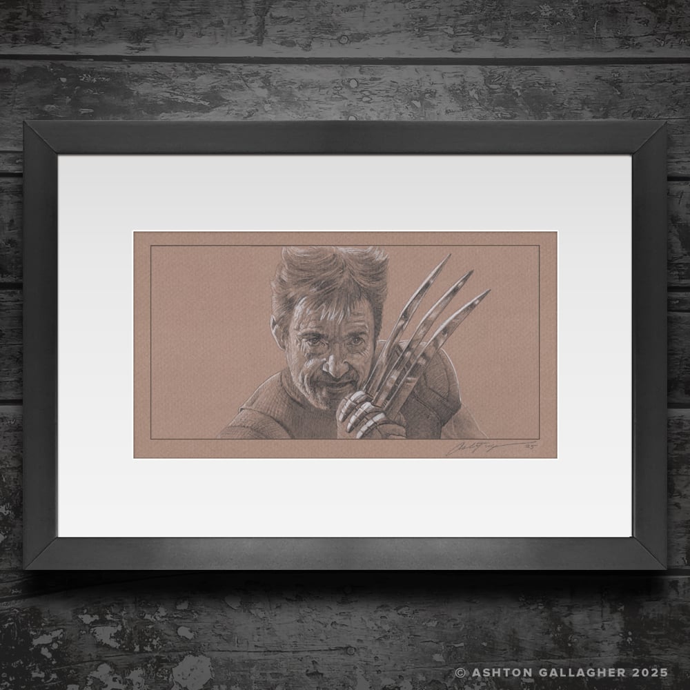 Image of WOLVERINE ALT DRAWING STUDY