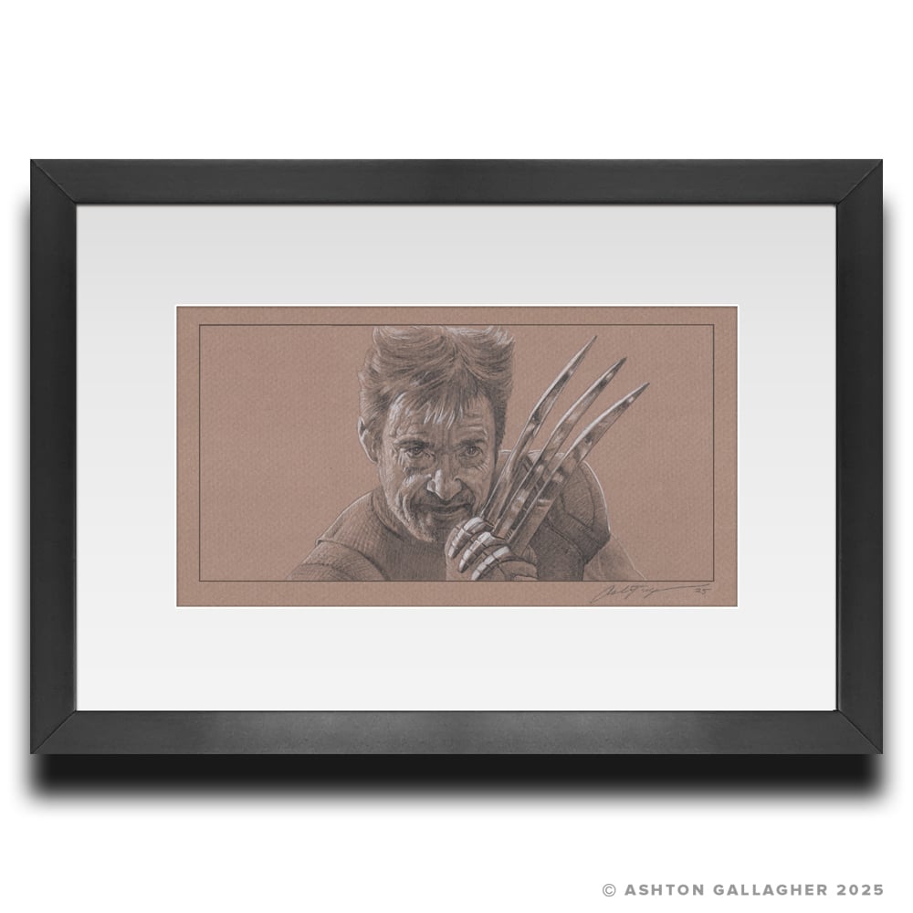 Image of WOLVERINE ALT DRAWING STUDY