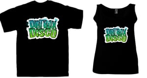 Image of Dirt Box Disco - Green/Blue 'Logo' - T-Shirt or Ladies Vest